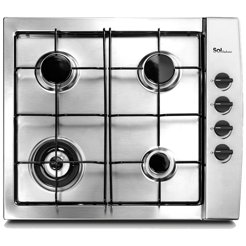 sm6xw-240 - כיריים 4 להבות נירוסטה 60 ס״מ