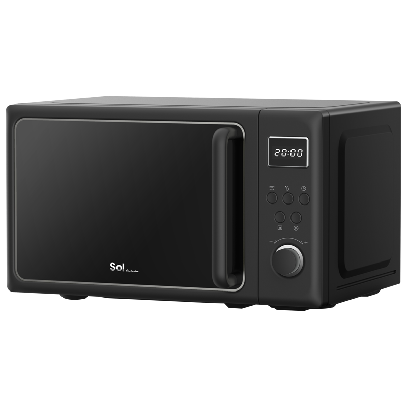 sl-7830-total-black - מיקרוגל דיגיטלי 20 ליטר יוקרתי