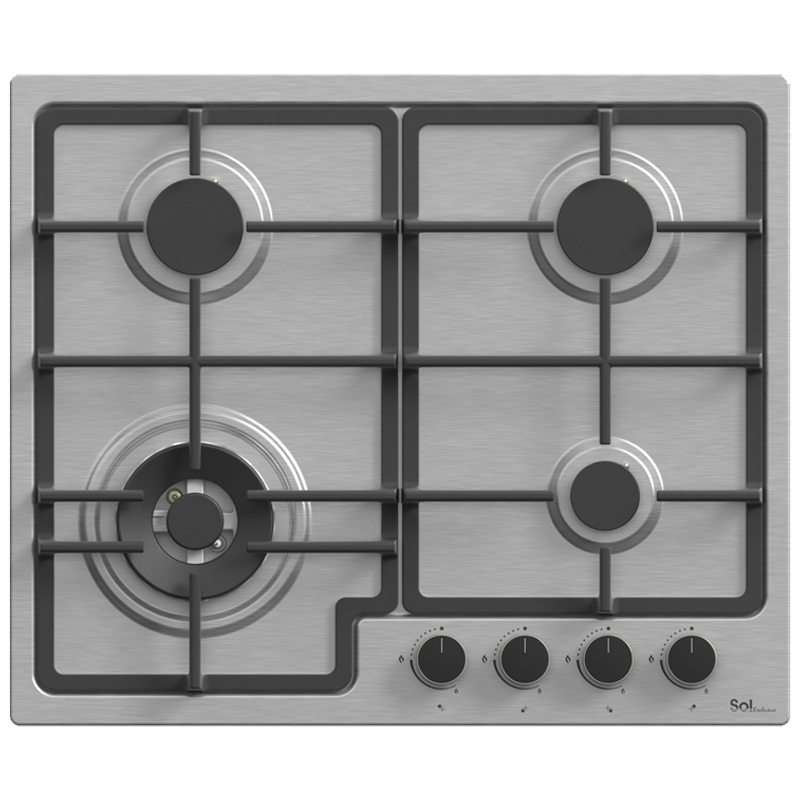 gm6xw-359 - כיריים 4 להבות נירוסטה 60 ס״מ