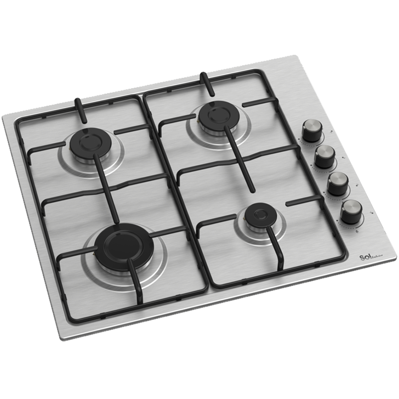 SM6XG-226 - כיריים 4 להבות נירוסטה 60 ס״מ