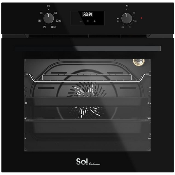 תנור בילד אין 60 ס"מ דיגיטלי SOL HO-905TB-TOTAL BLACK