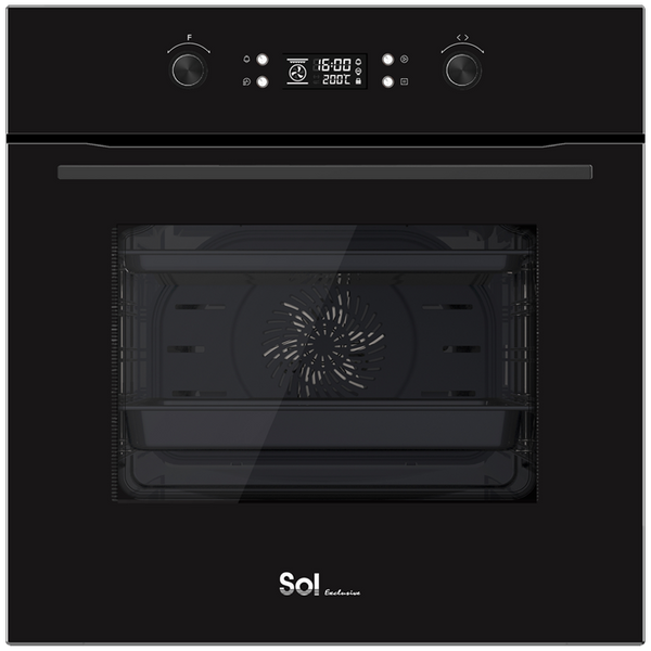 תנור בילד אין 60 ס״מ פירוליטי SOL HO-9907