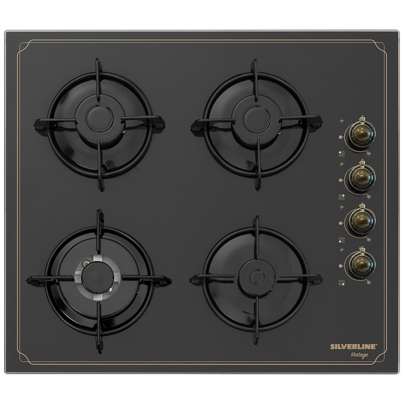 fm-227b-black - כיריים 4 להבות 60 ס״מ כפרי