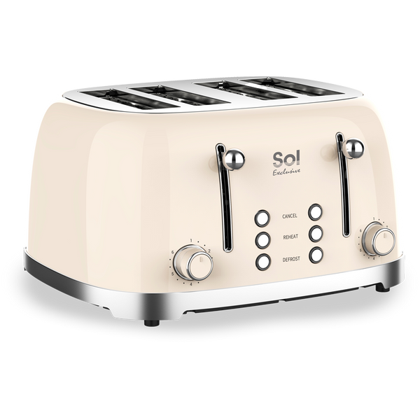 מצנם יוקרתי 4 פרוסות SOL SL-7405