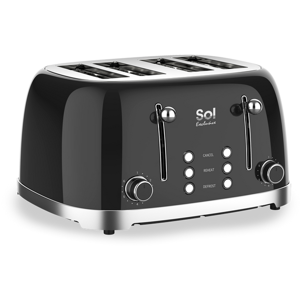 מצנם יוקרתי 4 פרוסות SOL SL-7406