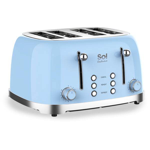 מצנם יוקרתי 4 פרוסות SOL SL-7407