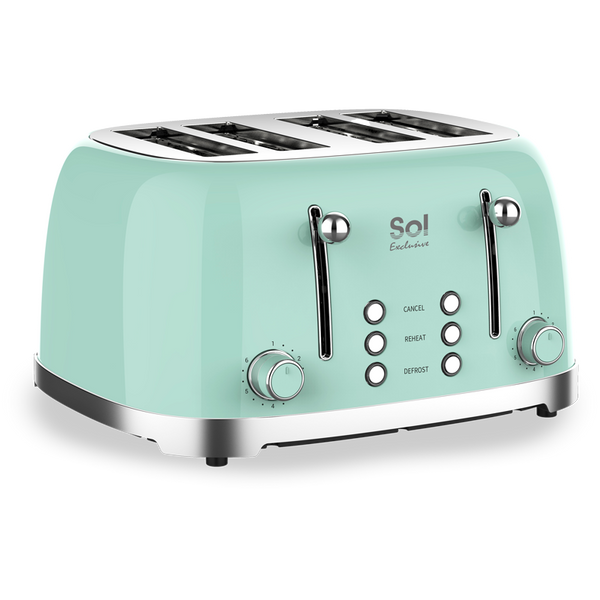 מצנם יוקרתי 4 פרוסות SOL SL-7408