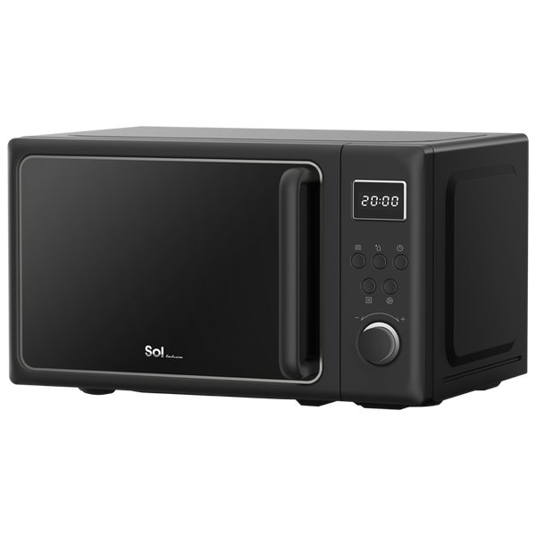מיקרוגל דיגיטלי 20 ליטר יוקרתי SOL SL-7830-TOTAL-BLACK
