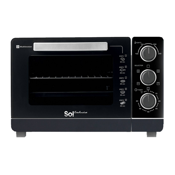 טוסטר אובן 30 ליטר SOL GL-1030L-BLACK