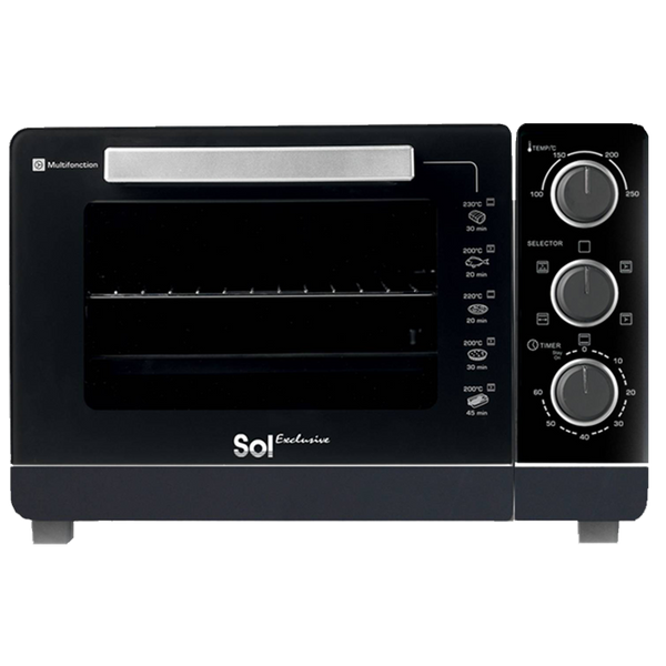טוסטר אובן 43 ליטר SOL GL-1043-BLACK