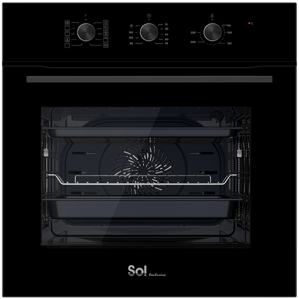תנור בילד אין 60 ס״מ מכני SOL HO-9901B