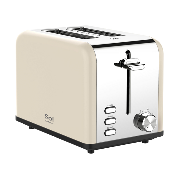 מצנם יוקרתי 2 פרוסות SOL SL-7505