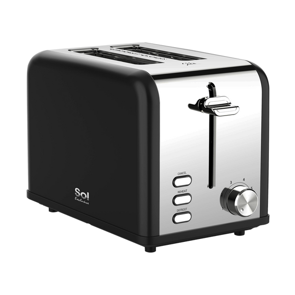 מצנם יוקרתי 2 פרוסות SOL SL-7506