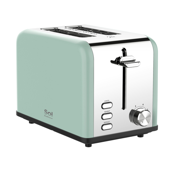 מצנם יוקרתי 2 פרוסות SOL SL-7508