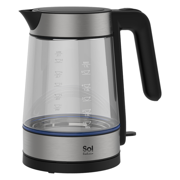 קומקום זכוכית נשלף SOL SL-7913