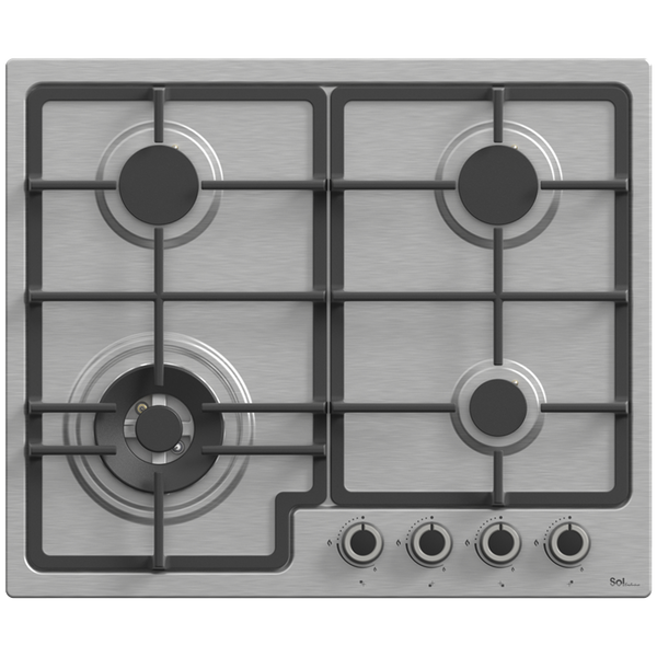 כיריים 4 להבות 60 ס״מ SOL FM6XG-241